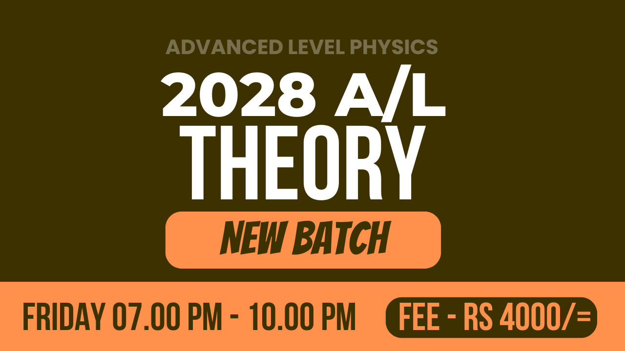 2028 A/L THEORY-NEW BATCH